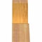 Ekena Millwork Portland Rough Sawn Timber Gable Bracket, Western Red Cedar, 48"W x 10"H x 4"D x 4"F, 5/12 Pitch GBW048X10X0404POR00RWR - alternate 2